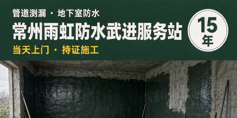 天宁区宏泰防水堵漏 宣传图